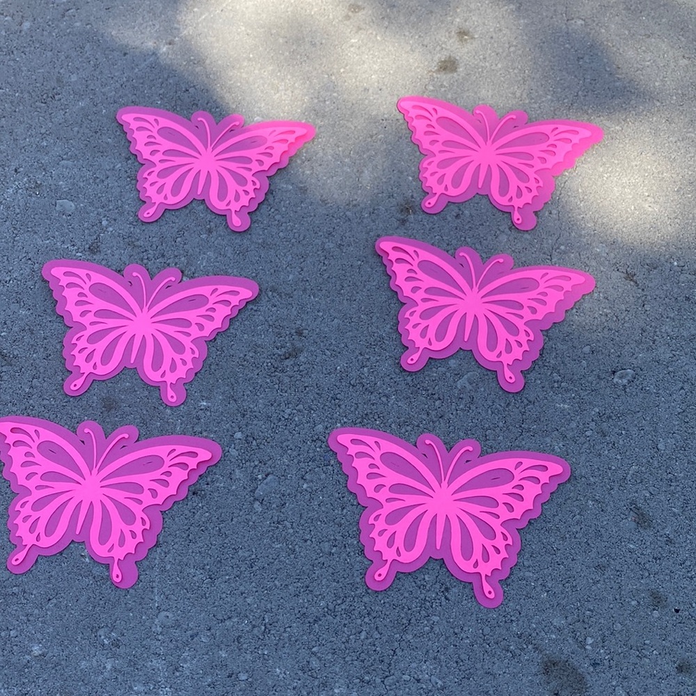 Hello butterfly notes thank you notes or grocery notes